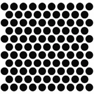 304 Stainless Steel Grille Insert With 1/4 Inch Round Holes For Peterbilt 379