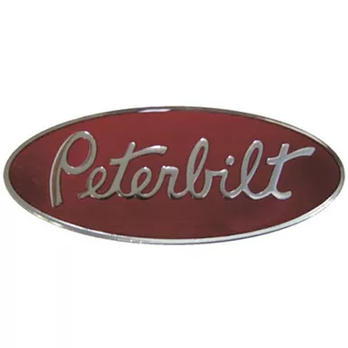 8 inch Hood Logo Name Plate Emblem 20-19280 20-16498 For Peterbilt 300 Series