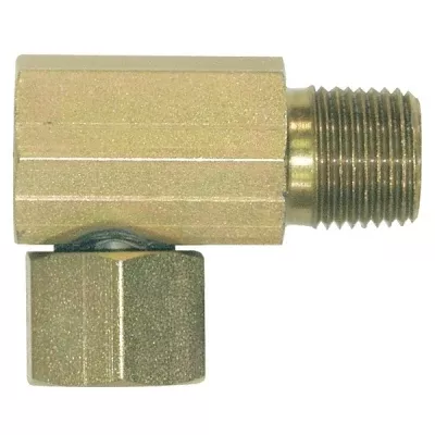 American Lube Equipment 1/2"(M) x 1/2"(F) 90 Degree Union Adapter TIM-1501-88