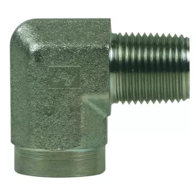 American Lube Equipment 1/2" Plated Steel Elbow, 90 Degree Y-43-4C