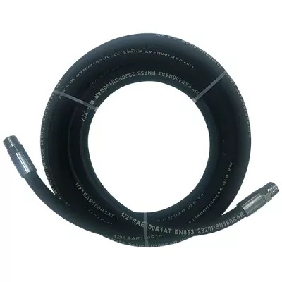 American Lube Equipment 1/2" x 15' Oil Hose, 1/2"(M) Couplings TIM-4418-15