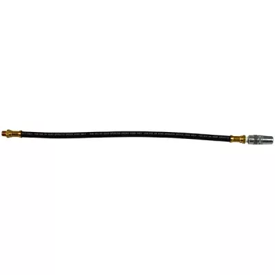 American Lube Equipment 18" Whip Hose Assembly with Standard Diameter Coupler, 1/8" NPT (M) TIM-4343