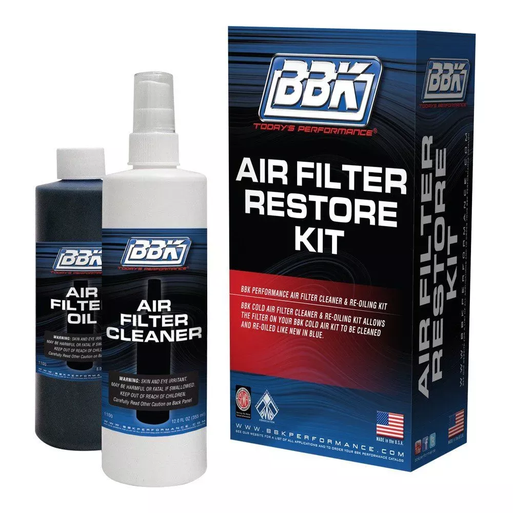 BBK Performance 1100 - Air Filter Cleaning/Maintenance Kit With Blue Oil