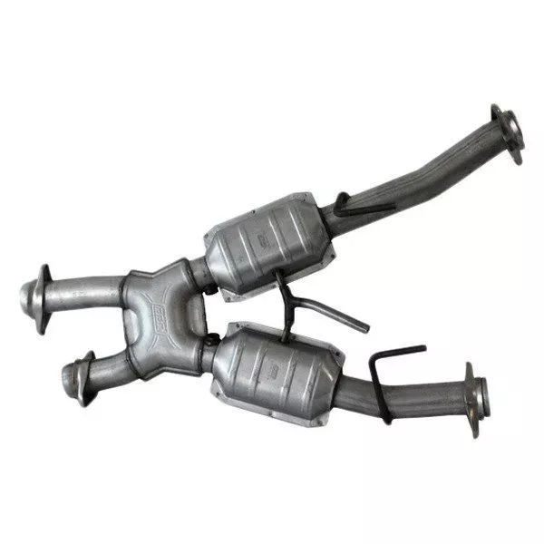 BBK Performance 1810 - X-Pipe With Cats (For Automatic Transmissions Only, For Use With 1531 Series Headers)