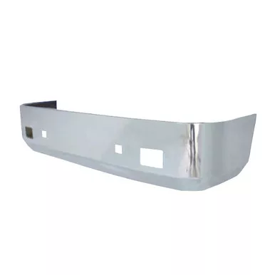 BESTfit 18 Inch Chrome SBA Bumper W/ Mounting, Tow & Fog Light Holes For International 9400