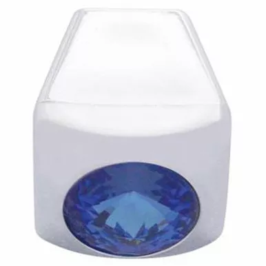 A/C Slider Control Knob W/ Blue Jewel For Freightliner Century, Columbia, 112/120 & Coronado