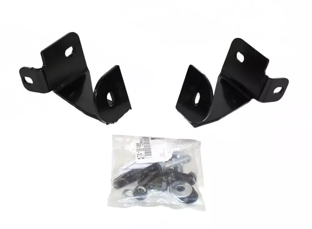 Go Rhino 55525 - Charger RC2 - Universal Front Guard Only - Bumper Bracket Set - Black powder coat (Mild steel)