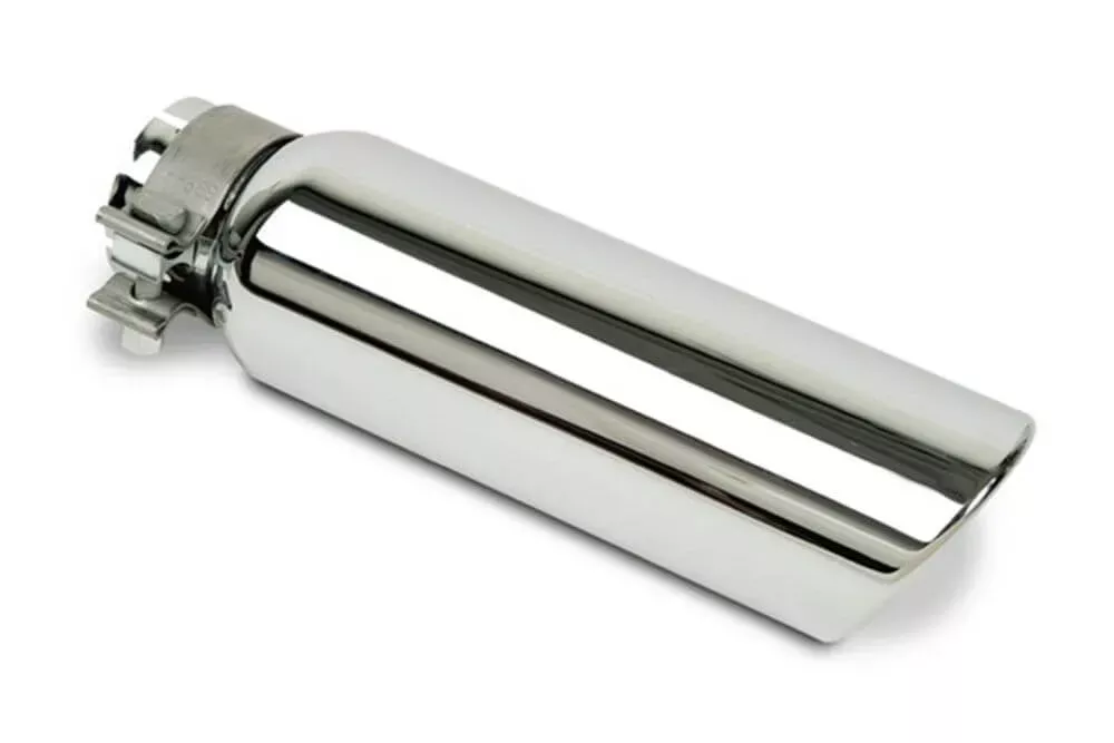 Go Rhino GRT225310 - Stainless Steel Exhaust Tips - Exhaust Tail Pipe Tip - Chrome (Stainless Steel)