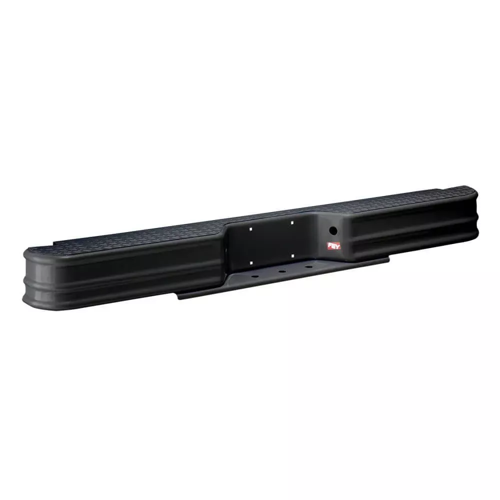 Westin 20000 - DiamondStep Universal Style Rear Bumper, Black