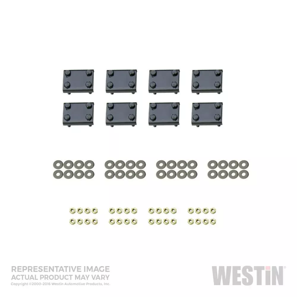 Westin 22-1125 - Oval Tube Step Bar Mount Kit